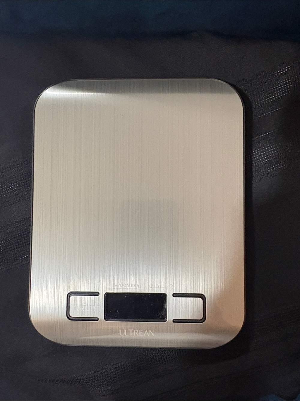 Ultrean Stainless Steel Digital Kitchen Scale - Brushed Silver
